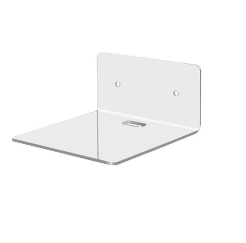 Small acrylic wall shelf - small,