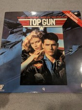 Top Gun Laserdisc Featuring