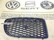 VW Golf MK4 R32 Bumper Grill OS Right Open Holes Genuine Brand New OEM VW Part