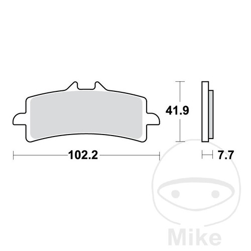 Trw sintered front - trw, pads