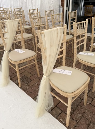 26pcs chiffon chair sashes - chair,