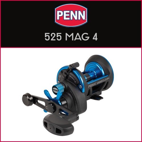 Penn 525 mag multiplier reel - mag, 4