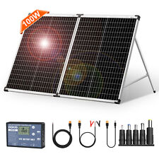 Dokio Solar Panel 100W 150W 200W 12v Foldable Portable Kit for Camping Motorhome