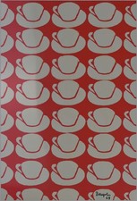 Bayrle, Raincoat. Trial print