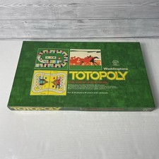Vintage Totopoly Board Game