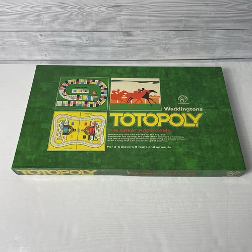 Vintage totopoly board game - vintage,