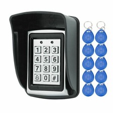 RFID Metal Access Control Keypad Waterproof Cover Contactless Door Controller 
