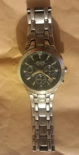 Gents accurist chronograph - gents,