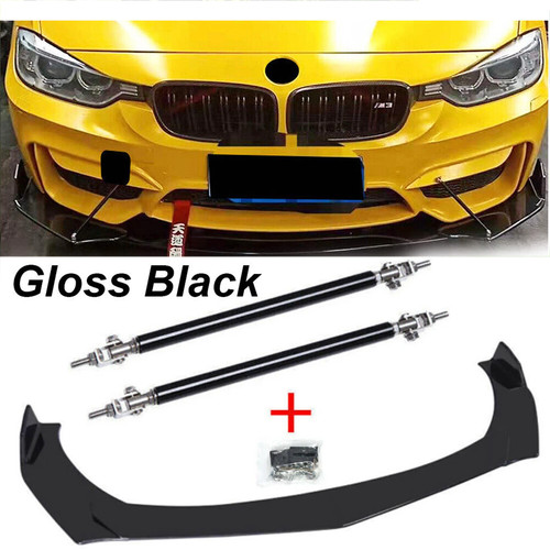 Front bumper lip splitter - bumper,