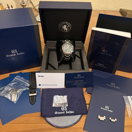 Grand seiko sbgn027 quartz - grand, 9f