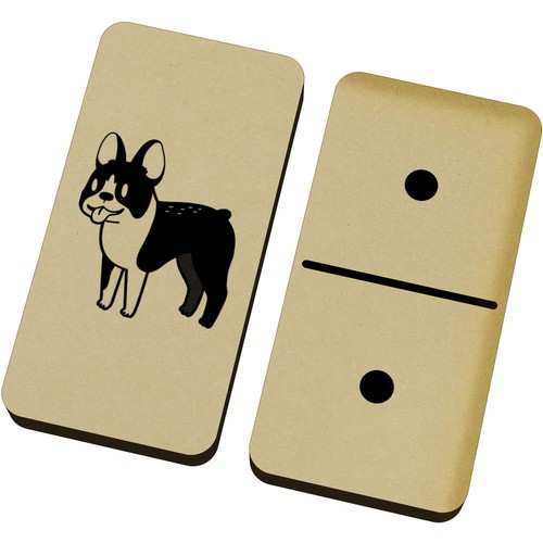 Boston terrier dog domino - 'boston,