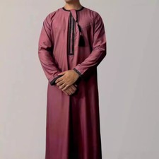 Thobes Mens Zip Emirati Omani