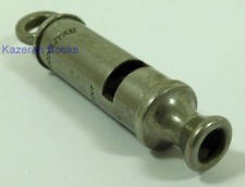 Antique Metropolitan Whistle c1908 Hudsons Patent 5727.08 To Cap