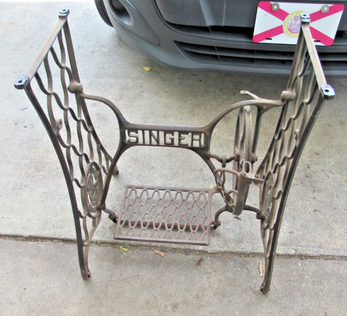 Antique singer treadle sewing - antique,