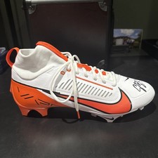 NFL Legend Champ Bailey Autographed NFL Broncos cleat