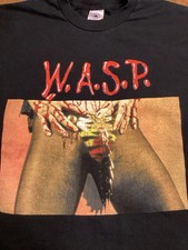 Vintage W.A.S.P. Like A Beast Shirt Size L Blackie Lawless