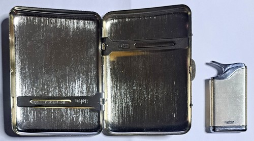 Hadson metal cigarette case - cigarette,
