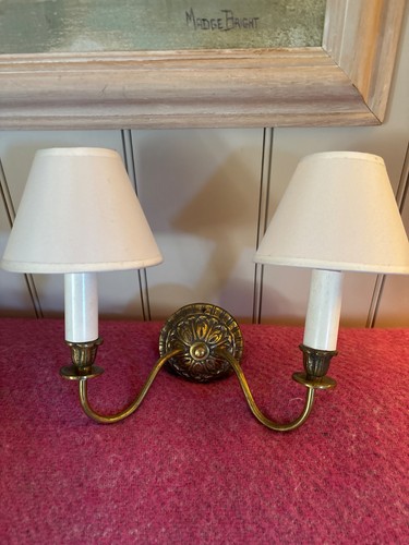 Vintage brass double - vintage,
