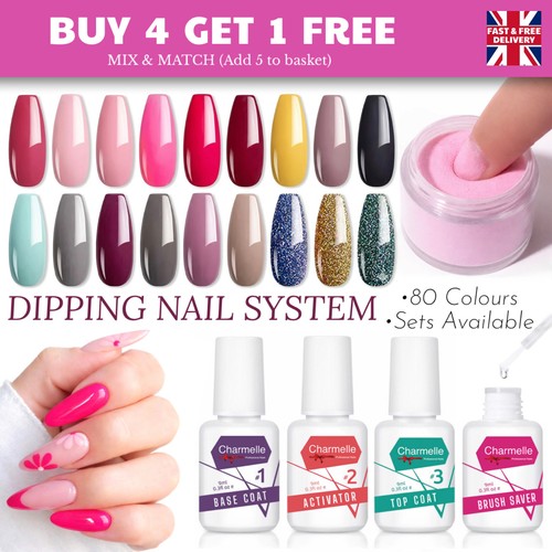Nail dipping powder system - dipping,