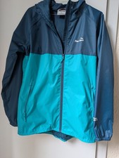 Peter Storm Blue Waterproof Windbreaker Jacket Size L
