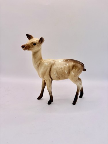 Vintage beswick porcelain doe - porcelain,