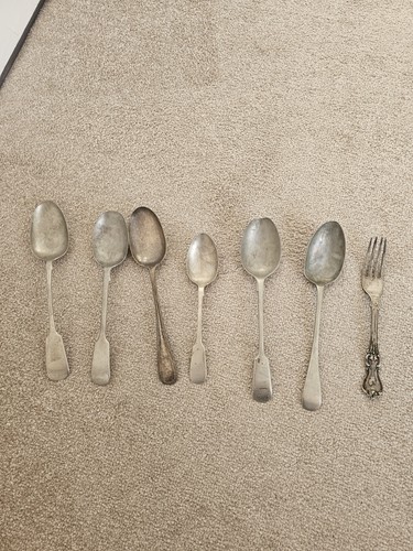Various antique silver - antique,