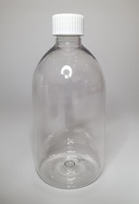 Empty 500ml PET Plastic Clear
