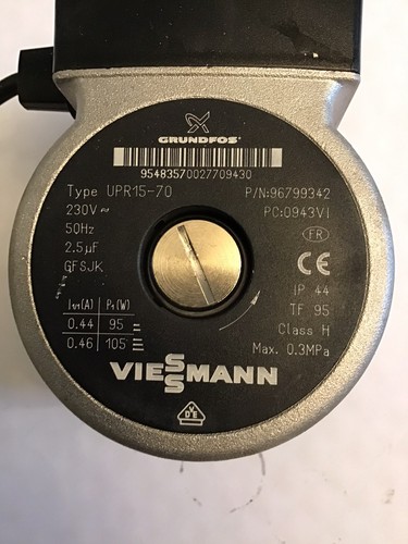 Pump motor for - for, viessman