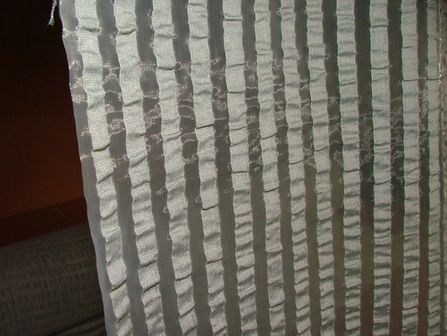 Voile sheer curtain fabric - sheer,