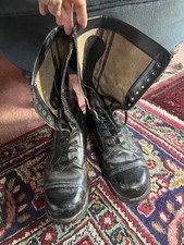 Getta Grip Vintage 14 Hole skinhead punk metal Boots - UK 9 