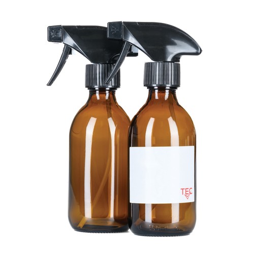 Tec 300ml amber glass spray - glass,
