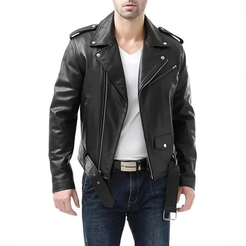 Mens brando sheepskin black - mens,