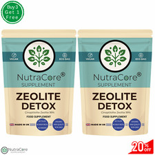 Zeolite Detox 550mg Capsule(Clinoptilolite 99%)-100% Natural & Vegan-180 Capsule