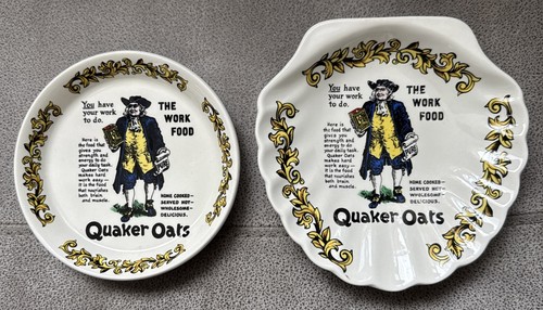 Quaker oats plate shell - quaker,