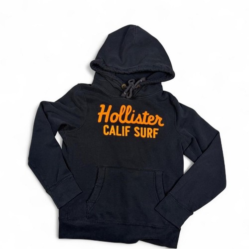 Hollister y2k black hoodie - black,