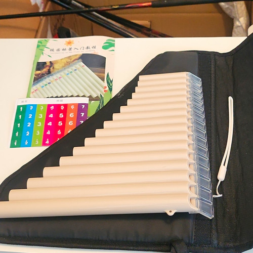 Pipe pan flute - 16, key