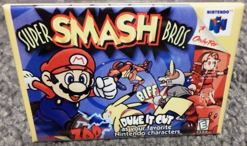 Super smash bros n64 - super, vintage