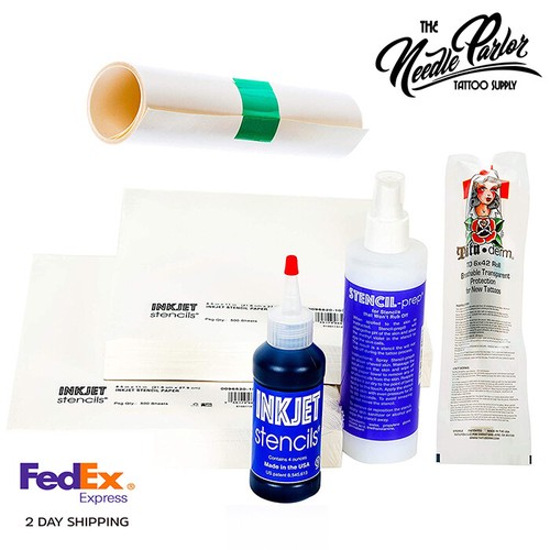 Inkjet stencils tattoo - inkjet,