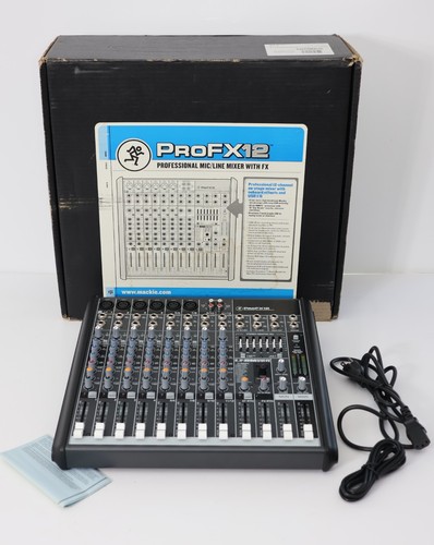 Mackie profx12 mixer 12 - mackie,