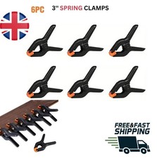 6 PACK 3'' SPRING CLAMPS