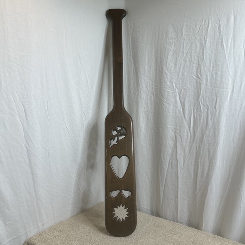 Vintage wooden oar - vintage,