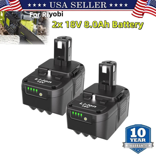0ah for ryobi p108 18v - 8.0ah,