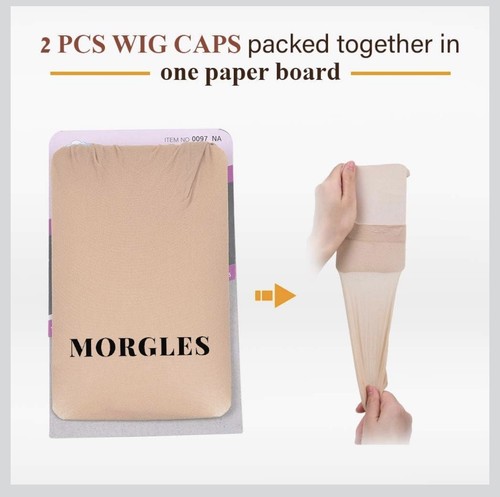 Pack wig cap - of, breathable