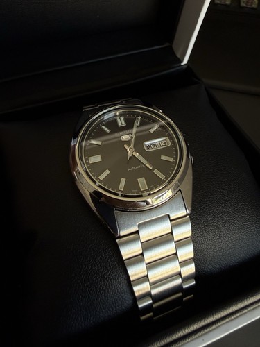 Seiko snxs79k1 automatic grey - seiko,