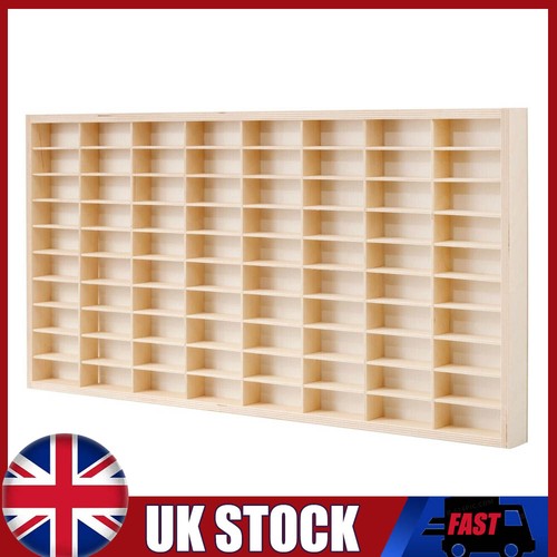 Grids wooden display case - 80,