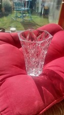 Cristal d'Arques France Crystal Flower Vase  24% Lead Crystal 7”