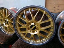 BBS RX 501 Gold 5x112 Audi, BMW, Mercedes, VW, Skoda, etc 8.5 x18 ET32