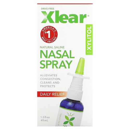Xlear xylitol saline nasal - xlear,,