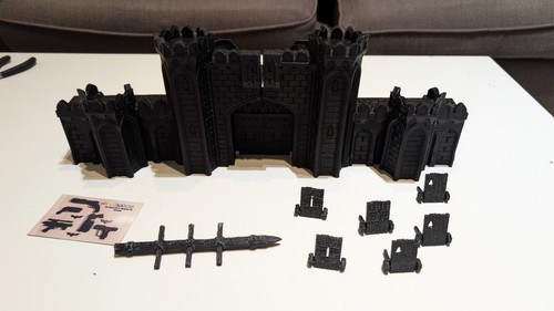 Warhammer fantasy castle gate - castle,