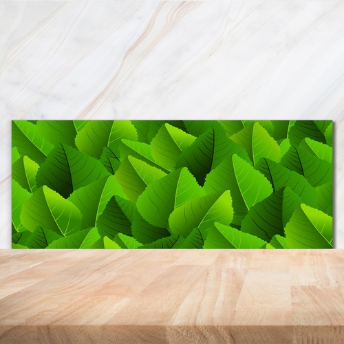 Kitchen glass splashback - glass,
